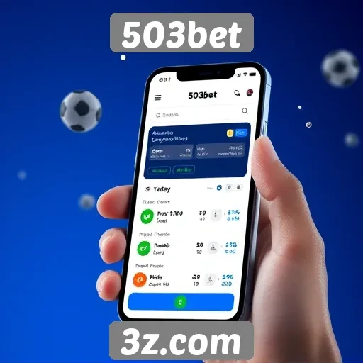 Funcionalidade do aplicativo móvel da 503bet